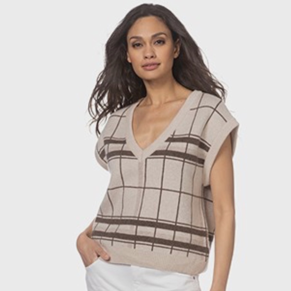 Anine Bing cashmere sweater vest
